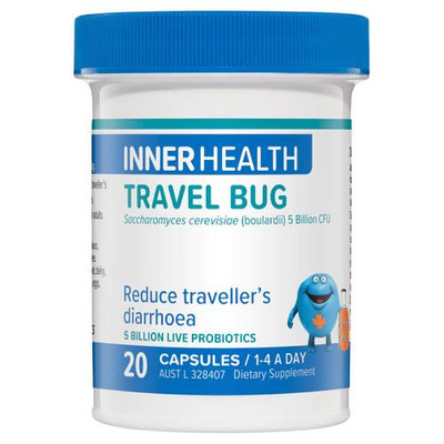 Inner Health Travel Bug | 20 Capsules  by  available at SuperPharmacy Plus