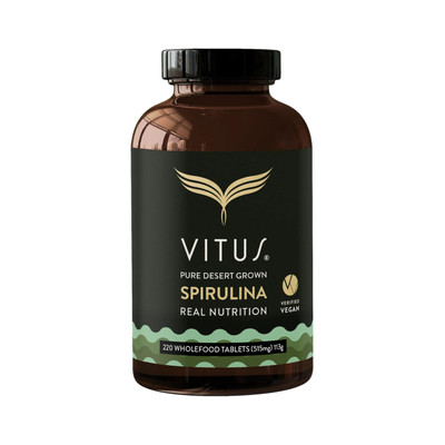 Vitus Spirulina Tablets 220  by  available at SuperPharmacy Plus