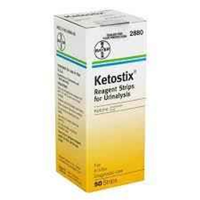 Ketostix Reagent Strips for urinalysis 50 Strips Bayer SuperPharmacyPlus