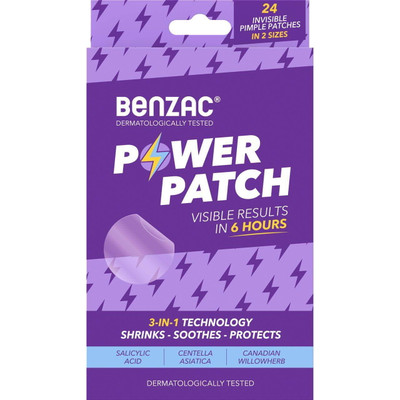 Benzac Power Patch 24 pack  by Galderma Australia Pty Ltd available at SuperPharmacy Plus
