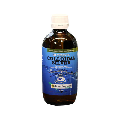 Ultimate Colloidal Silver 100ppm | 200ml  by  available at SuperPharmacy Plus