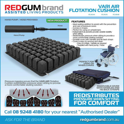 Vari Air Floatation Cushion 48 x 48cm  by Redgum available at SuperPharmacy Plus