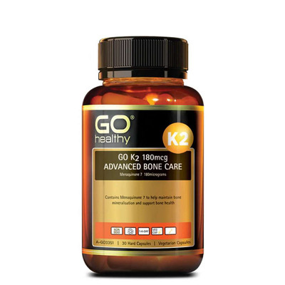 GO Healthy K2 180mcg | 30 Hard Capsules | Buy for 17.95 | |