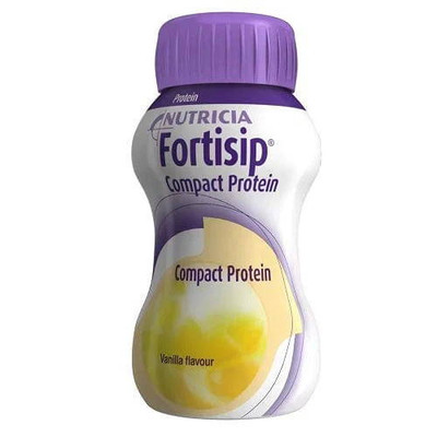 Fortisip Compact Protein Vanilla 125ml | 24 Carton