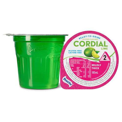 Precise Cordial Lime Mildly Thick/Level 2 185ml | 12 Carton | Buy for 29.95 | |