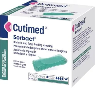 Sorbact Ribbon Gauze Sterile 10 x 200cm | Box of 10