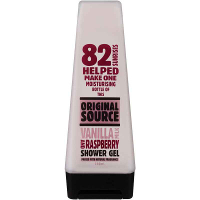 Original Source Shower 250ml Vanilla and Raspberry Original Source SuperPharmacyPlus