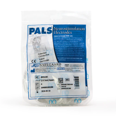 PALS Platinum 50x50mm Square Electrodes | 4 Pack