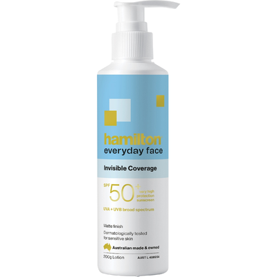 Hamilton Everyday Face Cream SPF50+ | 200g