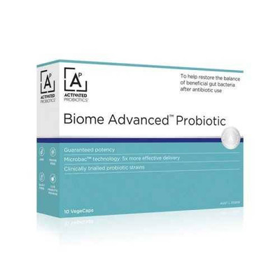 Activated Probiotics Biome Advanced Probiotic | 10 Capsules | Buy for 26.95 | |