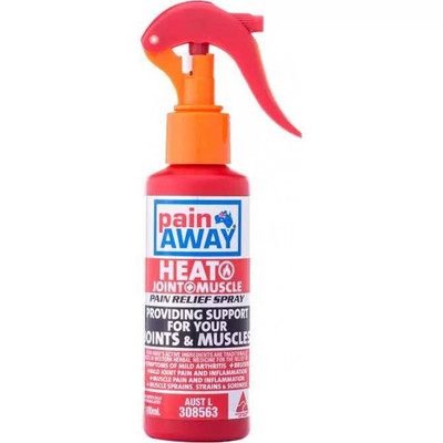 Pain Away Heat Joint + Muscle Pain Relief Spray | 100ml | Buy for 19.95 | |