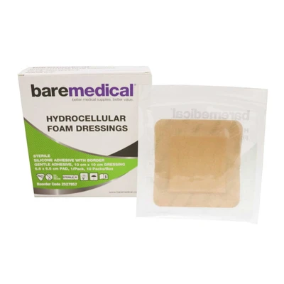 Baremedical Hydrocellular Foam Dressings 10cm x 10cm | Buy for 49.95 | |