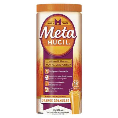 Metamucil Original Orange 48 Dose | 528g | Buy for 19.95 | Metamucil |