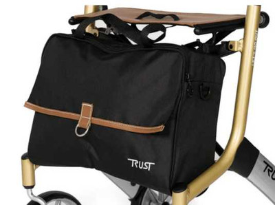 Let’s Go Out Rollator Black Bag | Buy for 60 | TrustCare |