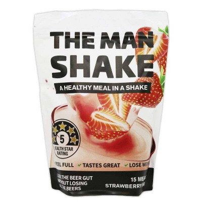 The Man Shake Strawberry 840g | Buy for 44.95 | The Man Shake |