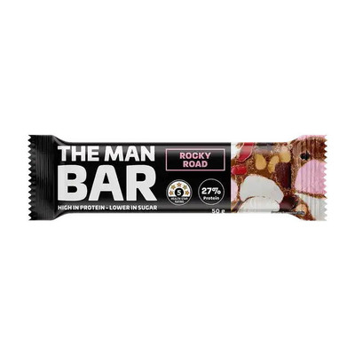 The Man Bar Rocky Road 50g | Buy for 4.5 | The Man Shake |