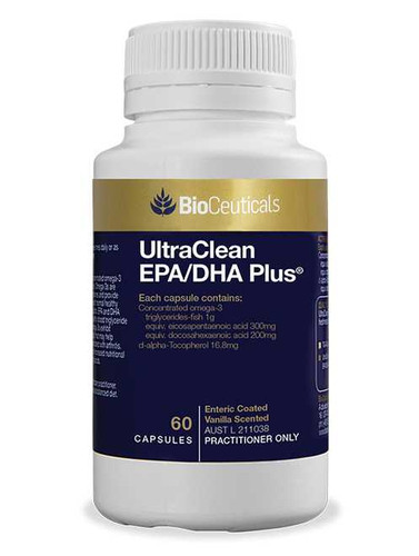 BioCeuticals UltraClean EPA/DHA Plus | 60 Capsules | Buy for 39.95 | Bioceuticals |
