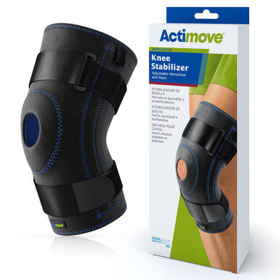 Actimove Sports Edition Knee Stabilizer - product with packaging