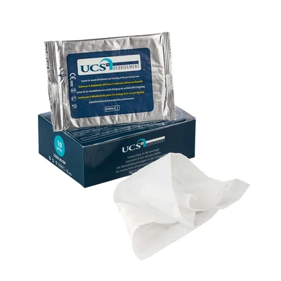 UCS Wound Debridement Cloths | Box of 10