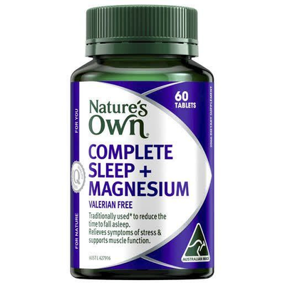 Natures Own Complete Sleep + Magnesium | 60 Tablets