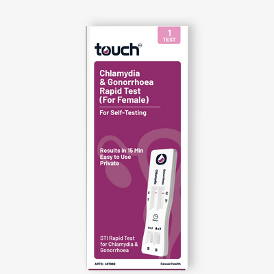 Chlamydia & Gonorrhoea At-Home Test (For Female) | 1 Test