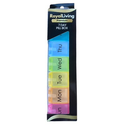 Royal Living Premium 7 Day Pill Box