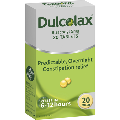 Dulcolax Constipation Relief 5mg | 20 Tablets