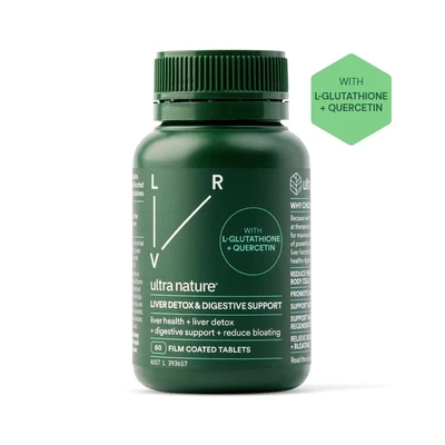 Ultra Nature Liver And Digestive Support | 60 Tablets