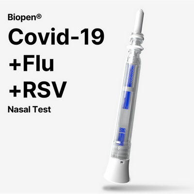 Biolink BioPen 2-Step Covid/ Influenza A/B /RSV Antigen Nasal Self-Testing Kit Single