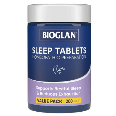 Bioglan Sleep Tablets 200s – Packaging