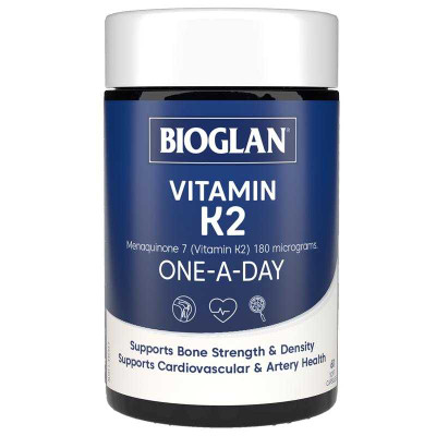 Bioglan Vitamin K2 60 Capsules – Packaging