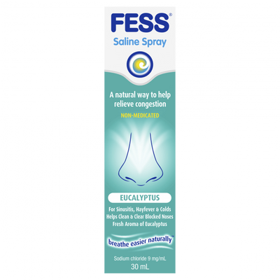 Fess Eucalyptus Saline Nasal Spray 30ml