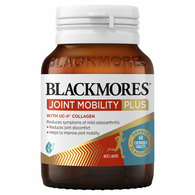 Blackmores Joint Mobility Plus 60 Tablets - Front of Pack