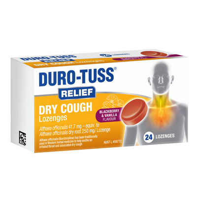 Duro-Tuss Relief Dry Cough Lozenge | 24 lozenges