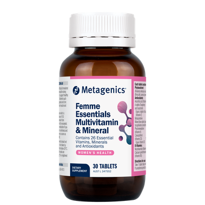 Metagenics Femme Essentials Multivitamin & Mineral | 30 Tablets