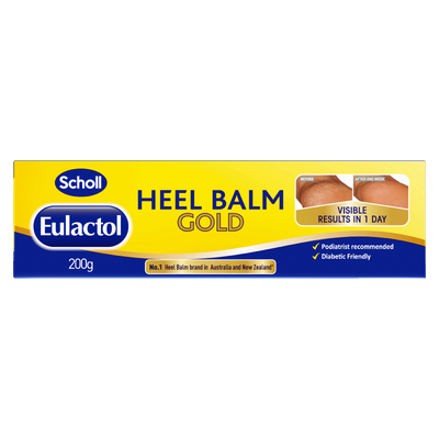 Scholl Eulactol Cracked Heel Balm Gold 200g