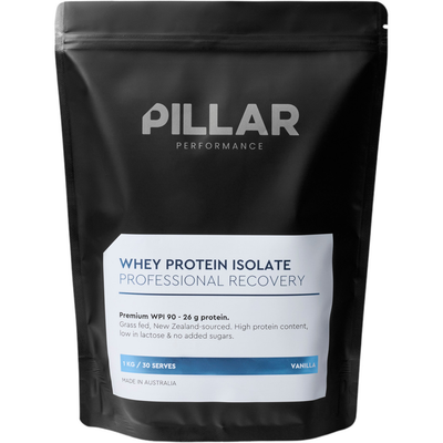 PILLAR Performance Whey Protein Isolate Vanilla 1kg