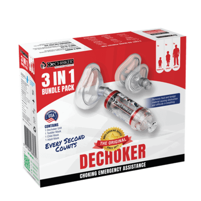 Dechoker Adult, Child, Toddler | 3 in 1 Pack