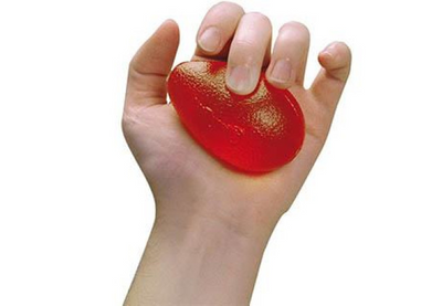 Premium Clinic Essentials Hand Exerciser Egg | Soft Red