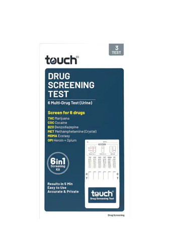 TouchBio 6 Multi-Drug Test (Urine) from SuperPharmacyPlus