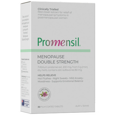DOUBLE STRENGTH menopause 30 Tablets by Promensil 