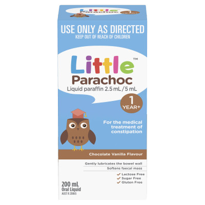 Little Parachoc Liquid Paraffin Chocolate Vanilla 200mL