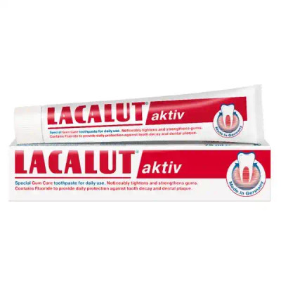 LACALUT aktiv Toothpaste 75ml ( LACALUT ) from SuperPharmacyPlus