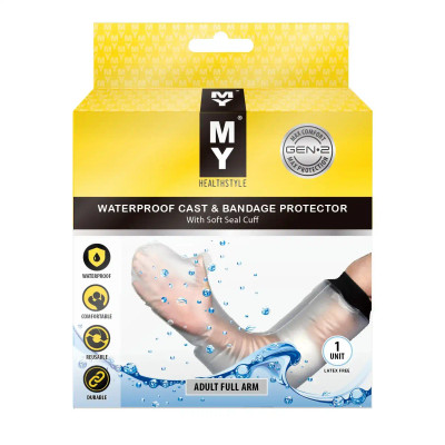 MY Healthstyle Waterproof Cast And Bandage Protector Adult Full Arm ( HEALTHSTYLE ) from SuperPharmacyPlus