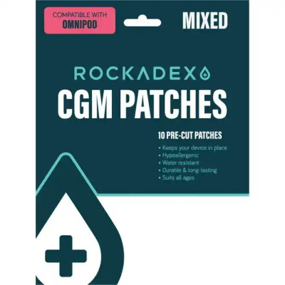 RockaDex Omnipod Patches | 10 Pack Mixed ( RockaDex ) from SuperPharmacyPlus