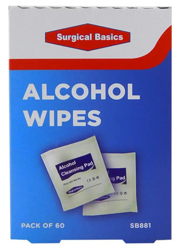 3p Surgical Basics Alcohol Wipes | 60 Pack ( 3P ) from SuperPharmacyPlus