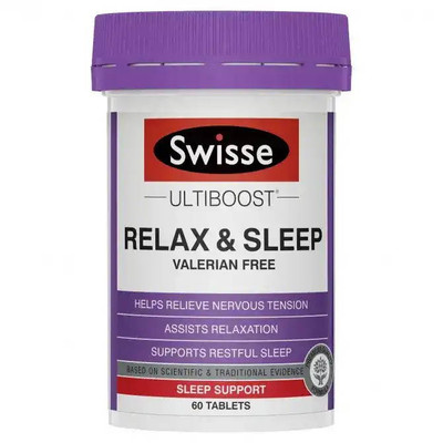 Swisse Ultiboost Relax & Sleep | 60 Tablets ( Swisse ) from SuperPharmacyPlus