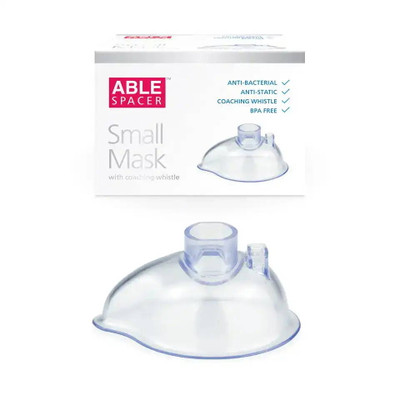 Able Spacer Small Mask with Coaching Whistle ( ABLE ) from SuperPharmacyPlus