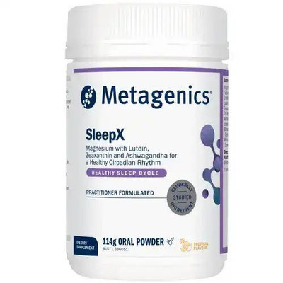 Metagenics SleepX Tropical Powder Vegan 114g ( Metagenics ) from SuperPharmacyPlus