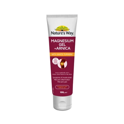 Nature\'s Way Magnesium Gel + Arnica with White Turmeric 100g ( Nature\'s Way ) from SuperPharmacyPlus